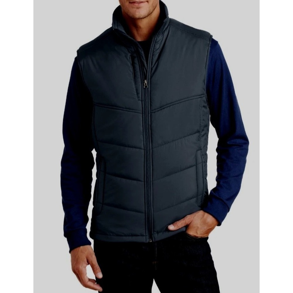Port Authority Mens‎ Puffer Vest 4XL Navy Blue J709 Plus Size Softshell